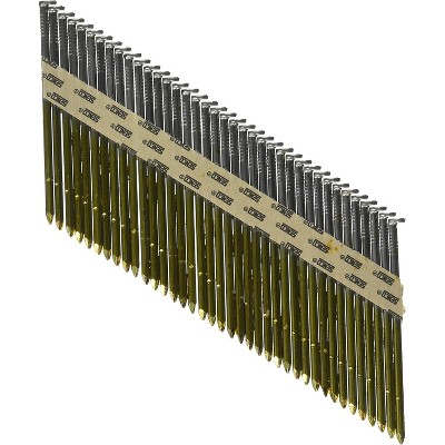 Senco Prohead 3 1 4 In 16 Ga Angled Strip Bright Framing Nails 34 Deg