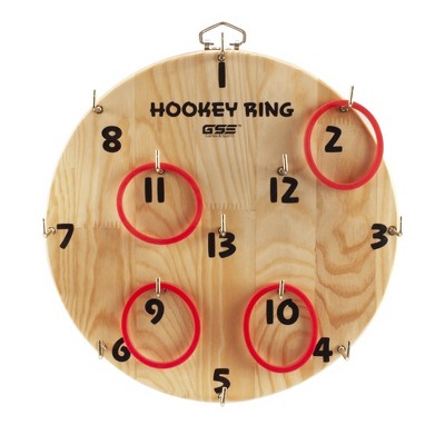 Gse Hookey Ring Toss Game Wall Mounted Ring Toss Game Set Target