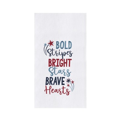 C F Home Bold Stripes Bright Stars Brave Hearts Th Of July Kitchen