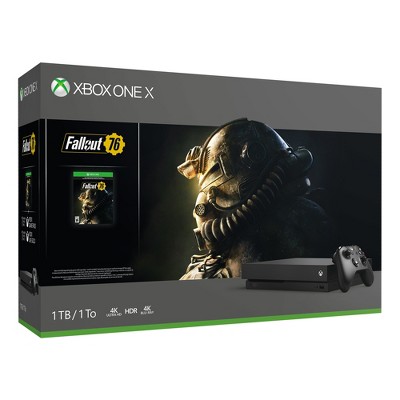 Xbox One X 1TB Fallout 76 Bundle