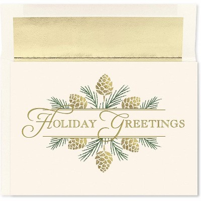 Masterpiece Studios Holiday Collection Count Boxed Embossed Cards