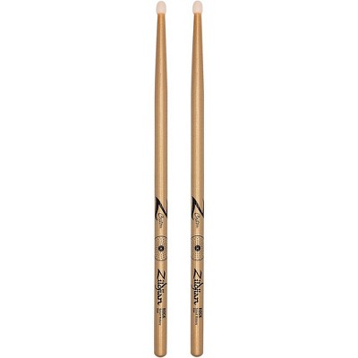 Zildjian Limited Edition Z Custom Gold Chroma Drum Sticks 5b Nylon Target