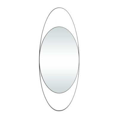 Metal Oval Wall Mirror Cosmoliving By Cosmopolitan Target