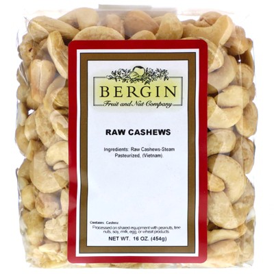 Bergin Fruit And Nut Company Raw Cashews Oz G Target