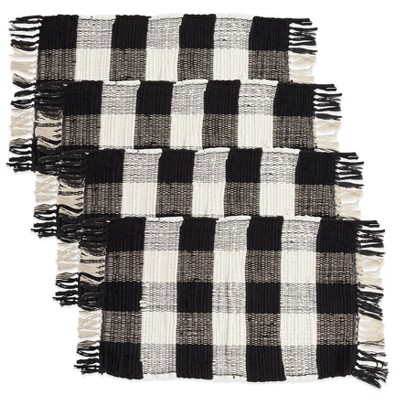 Saro Lifestyle Placemat With Buffalo Plaid Design Set Of Target