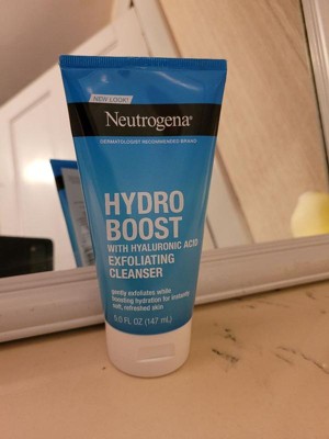 Neutrogena Hydro Boost Gentle Exfoliating Daily Facial Cleanser With