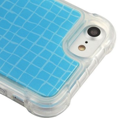 MyBat Tuff AquaLava Water Color Hard Plastic/Soft TPU Rubber Transparent Case Cover For Apple iPhone 6/6s/7/8, Multi-Color
