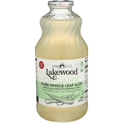 Lakewood Organic Pure Whole Leaf Aloe Juice Fl Oz Target