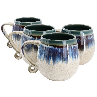 Meritage Lexington Piece Ounce Stoneware Two Tone Mug Set Target