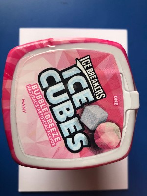 Ice Breakers Ice Cubes Bubble Breeze Sugar Free Gum Ct Target