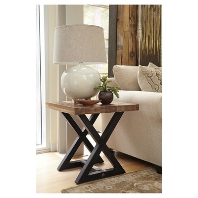 Wesling Square End Table Light Brown - Signature Design by Ashley