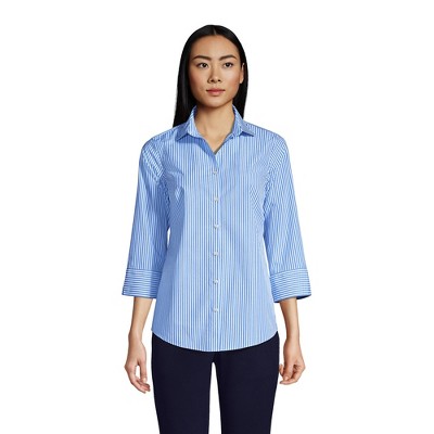 Lands End Women S Sleeve Broadcloth Shirt Target