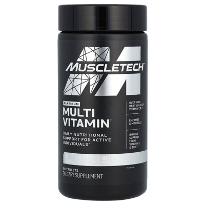 Muscletech Platinum Multivitamin Tablets Target