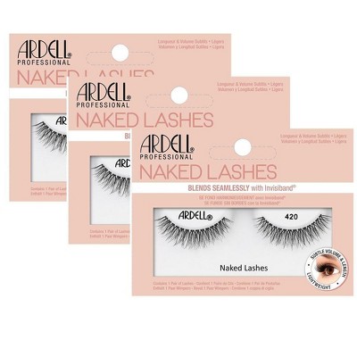 Ardell Professional Naked Lashes 420 Pack Of 3 Target