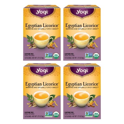 Yogi Tea Egyptian Licorice Tea Ct Pack Target