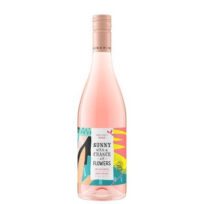 Sunny With A Chance Of Flowers Rose Wine Ml Bottle Target