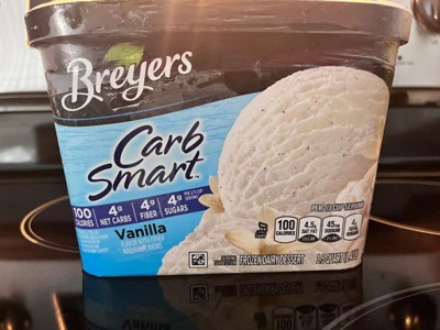 Breyers Carb Smart Vanilla Frozen Dairy Dessert 48oz Target