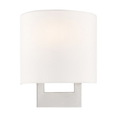 Livex Lighting Hayworth 1 Light Wall Light In Brushed Nickel Target