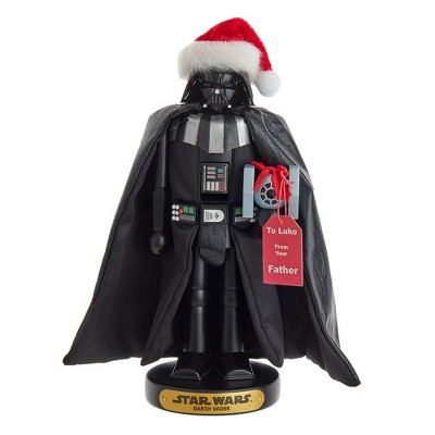 Kurt Adler 10 Inch Star Wars Vader With Tie Fighter Nutcracker Target