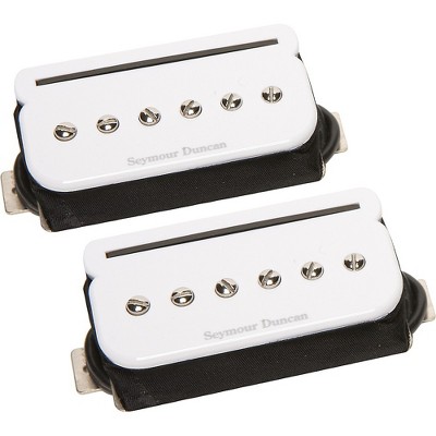 Seymour Duncan Shpr S P Rails Neck And Bridge Pickup Set White Target