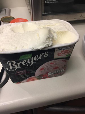 Breyers All Natural Strawberry Ice Cream Oz Target