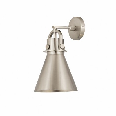 Innovations Lighting Newton Cone Light Sconce In Satin Nickel Target