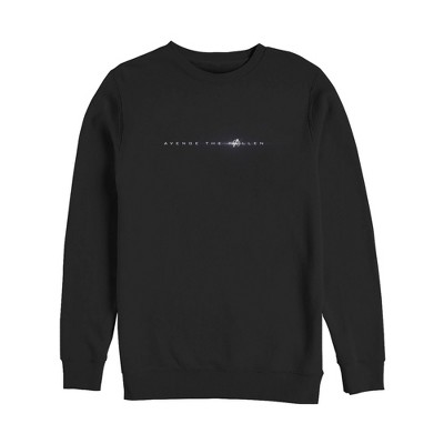 Men S Marvel Avengers Endgame Avenge The Fallen Sweatshirt Black