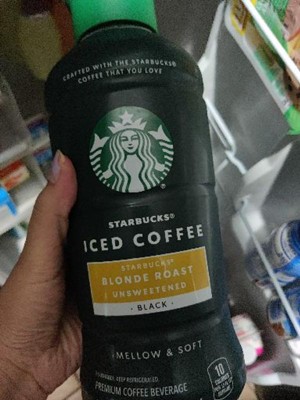 Starbucks Unsweetened Blonde Roast Iced Coffee Fl Oz Target