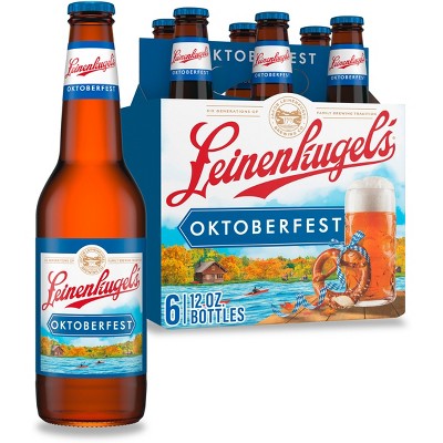 Leinenkugel S Oktoberfest Seasonal Beer 6pk 12 Fl Oz Bottles Target