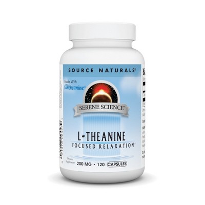 L Theanine 200 Mg By Source Naturals Inc 120 Capsule Target