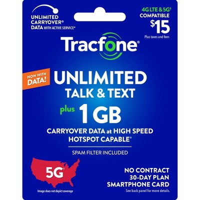 Tracfone Unlimited Talk Text Plan With Email Delivery Target