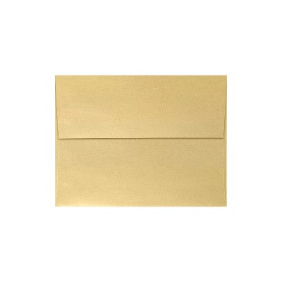 Lux A Invitation Envelopes X Pack Blonde Metallic