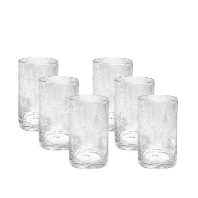 Artland Iris Highball Glass Set Of 6 Clear 17 Oz Target