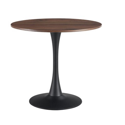 Nicbex Round Dining Table Tulip Dining Room Table With Metal Base