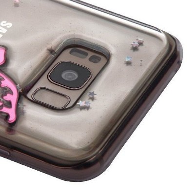 MYBAT For Samsung Galaxy S8 Plus Clear Pink Fairy Glitter Candy Case