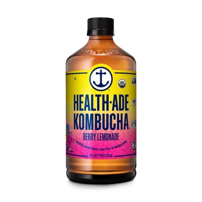 Health Ade Berry Lemonade Kombucha 16 Fl Oz Target