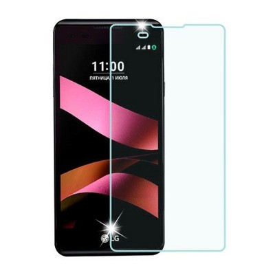 ASMYNA Clear Tempered Glass LCD Screen Protector Film Cover For LG Tribute HD/X STYLE