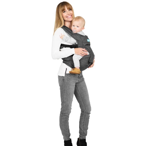 Moby 2-in-1 Carrier + Hip Seat - Gray