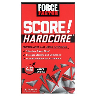 Force Factor Score Hardcore Nitric Oxide Booster Supplement For Men