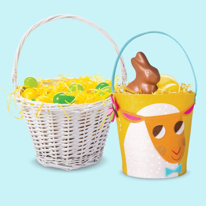 target plush easter basket