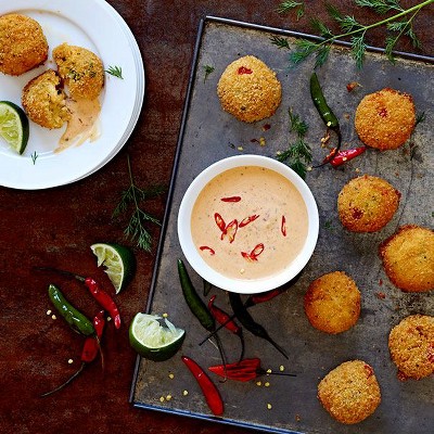 Archer Farms Crab Cakes And Chili Lime Dipping Sauce