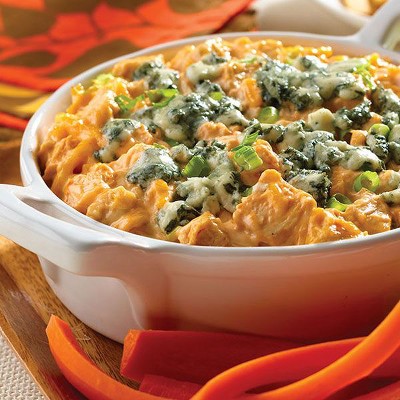 Disappearing Buffalo Chicken Dip