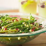 Green and Yellow Bean Salad with Sweet White Corn and Tarragon Dijon Vinaigrette