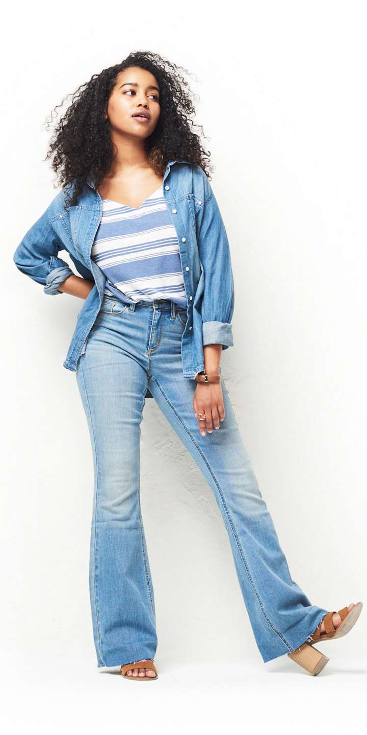 high waisted jeans target