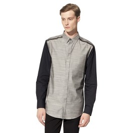 3.1 Phillip Lim for Target® Men's Poplin Button Down - Reverse Chambray 