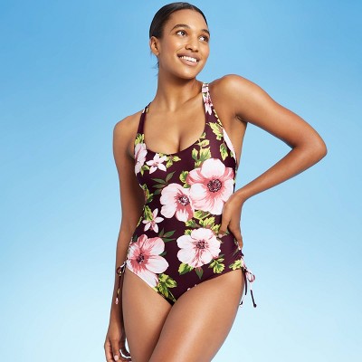 Women's Speedo Ruched One-Piece Swimsuit