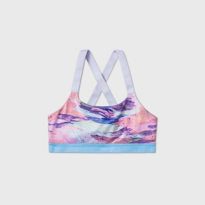 target girls sports bras