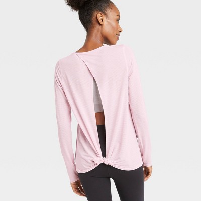 long sleeve womens workout top