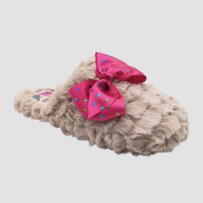 pink fluffy slippers target