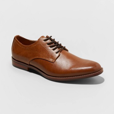 Men's Gracin Suede Oxford Dress Shoes Brown Goodfellow & Co Tan 10 